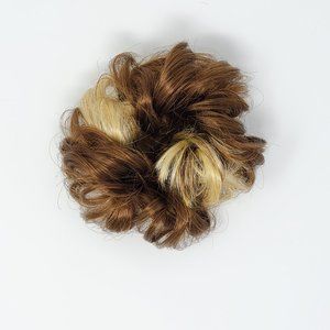 Curly Messy Hair Bun, Synthetic Hair Scrunchie, Hair Bun Pony Tail